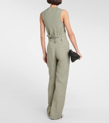 Gerade Hose aus Twill | Brunello Cucinelli