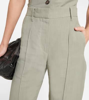 Gerade Hose aus Twill | Brunello Cucinelli