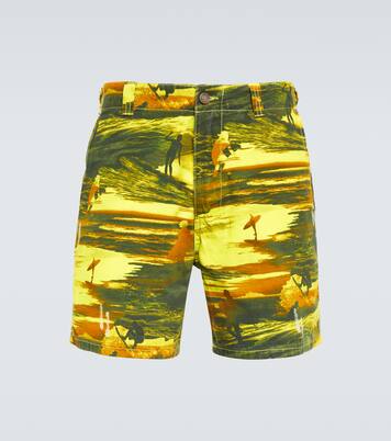 Printed cotton shorts | ERL