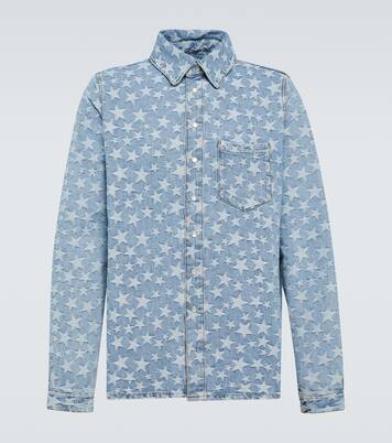 Jacquard denim overshirt | ERL