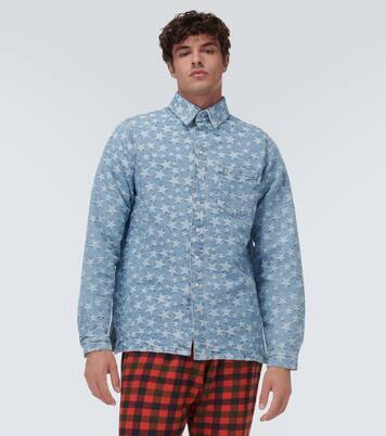 Jacquard denim overshirt | ERL