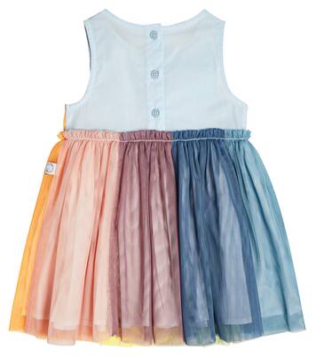 Baby rainbow tulle dress | Stella McCartney Kids
