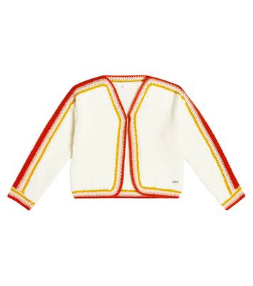 Cardigan in cotone | Chloé Kids