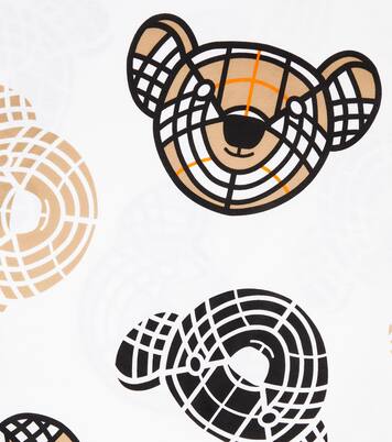 Baby Thomas Bear cotton onesie | Burberry Kids