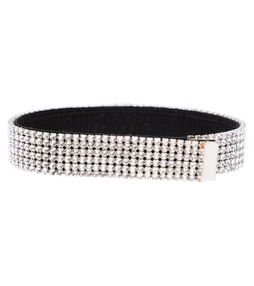 Crystal-embellished choker | Dolce&Gabbana Kids