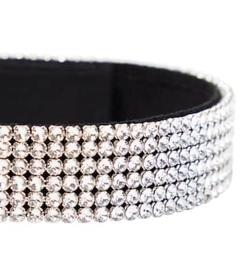 Crystal-embellished choker | Dolce&Gabbana Kids