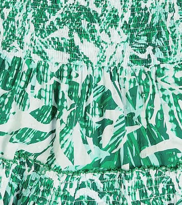 Aurora floral cotton dress | Poupette St Barth Kids