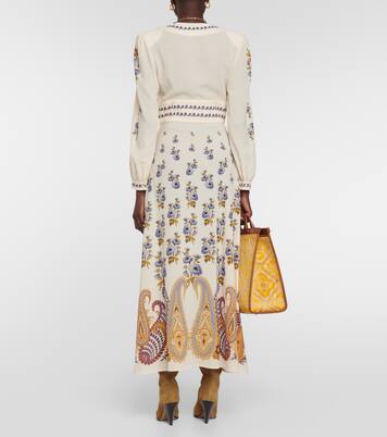 Robe midi à motif cachemire | Etro