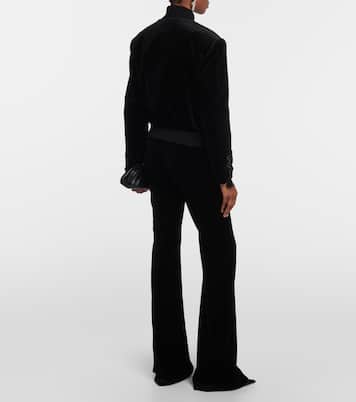 Verzierte Bomberjacke Musette aus Samt | Max Mara