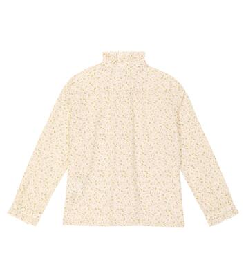 Bree cherry-printed cotton blouse | Bonpoint