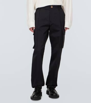 Cotton gabardine cargo pants | Versace