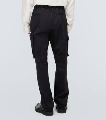 Cotton gabardine cargo pants | Versace