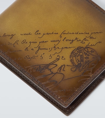 Makore Scritto leather wallet | Berluti
