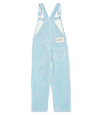 Striped cotton overalls | Bobo Choses