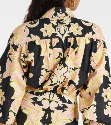 Robe chemise longue en coton mélangé | Etro