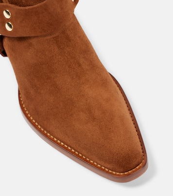 Helena suede biker boots | Paris Texas