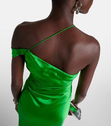 Robe aus Seidensatin | The Sei