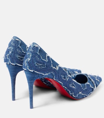 Pumps Kate 85 aus Denim | Christian Louboutin