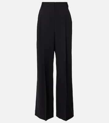 Wool-blend wide-leg pants | Brunello Cucinelli