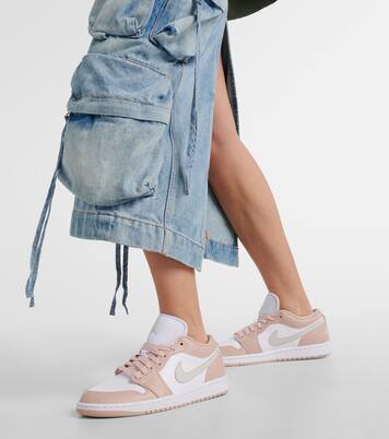 Sneakers Air Jordan 1 Low aus Leder | Nike