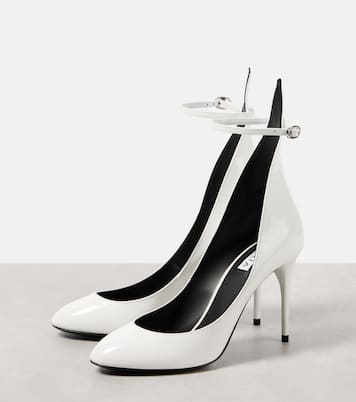 Escarpins Décolleté 90 en cuir verni | Alaïa