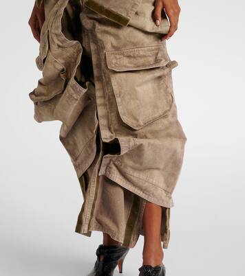 Velcro cotton cargo skirt | Y/Project