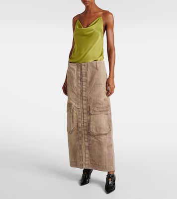 Velcro cotton cargo skirt | Y/Project
