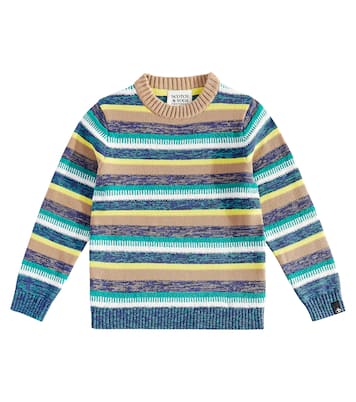 Pull rayé en coton mélangé | Scotch & Soda Kids