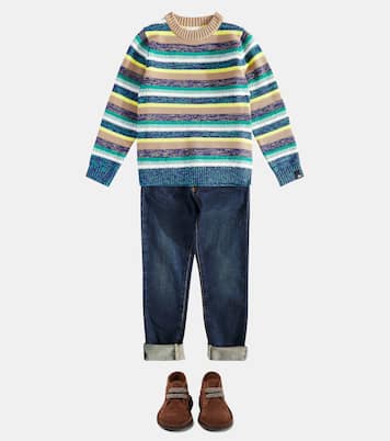 Pull rayé en coton mélangé | Scotch & Soda Kids