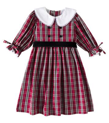Lizette tartan cotton dress | La Coqueta
