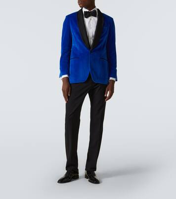 Cotton velvet blazer | Rubinacci