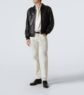 Printed straight jeans | Dolce&Gabbana