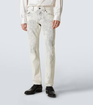 Printed straight jeans | Dolce&Gabbana