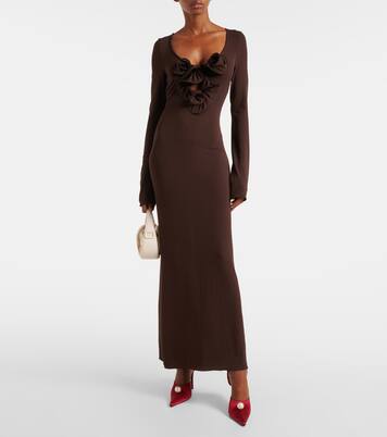 Robe longue à fleurs | Magda Butrym