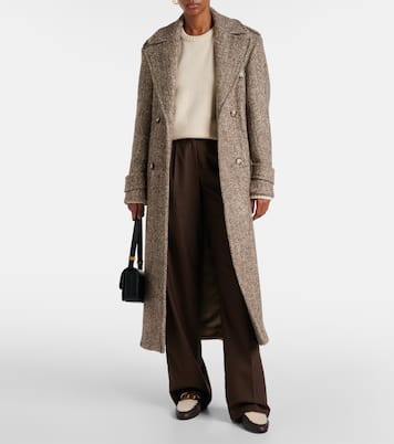 Slippers Catena aus Shearling und Leder | Tod's