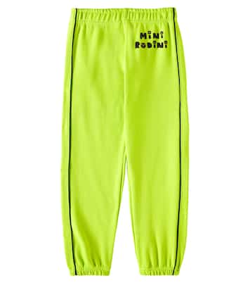 Mini Rodini Cats sweatpants  | Mini Rodini