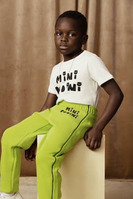 Mini Rodini Cats sweatpants  | Mini Rodini