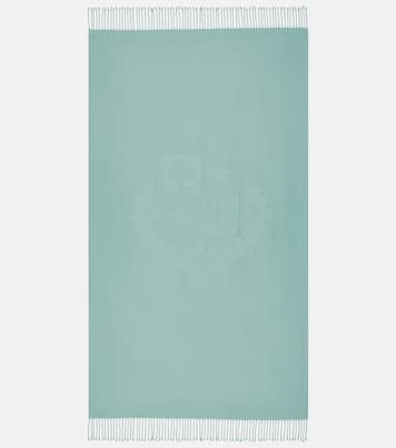 Decke Crest aus Baumwoll-Jacquard | Loro Piana