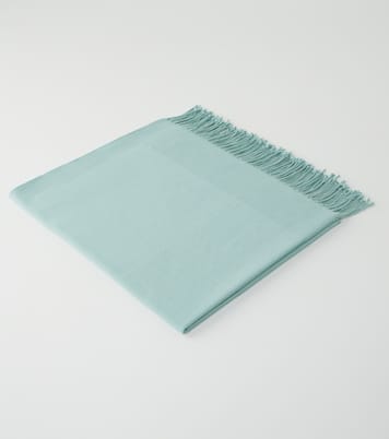 Decke Crest aus Baumwoll-Jacquard | Loro Piana