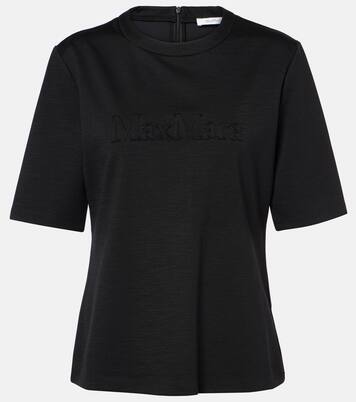 Besticktes T-Shirt Peter aus Wolle | Max Mara