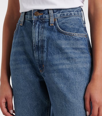 Jeans rectos Leena de tiro medio | Agolde