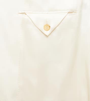 Wool, silk, and linen suit jacket | Gabriela Hearst