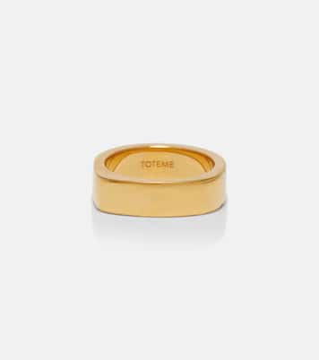 Ring Signature, 18kt vergoldet | Toteme