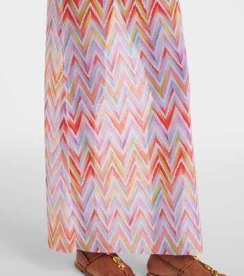 Copricostume in tulle a zig-zag | Missoni