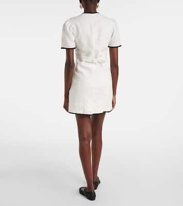 فستان قصير من الكتّان Jane  | Faithfull