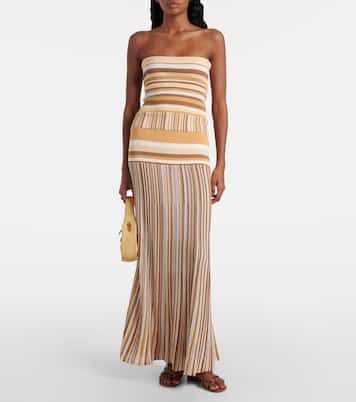 Jupe longue Citara en coton mélangé | Faithfull