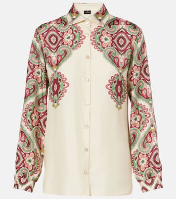 Printed silk shirt | Etro