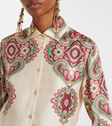 Printed silk shirt | Etro
