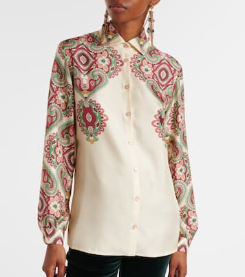 Printed silk shirt | Etro