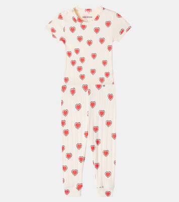 Baby printed bodysuit and pants set | Mini Rodini